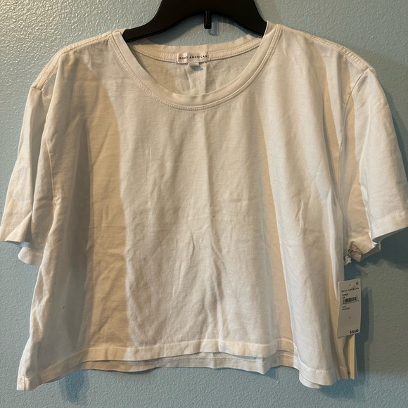 NWT GOOD AMERICAN CROP TOP & SEAMLESS RIBBED LEGGING - Picture 6 of 10